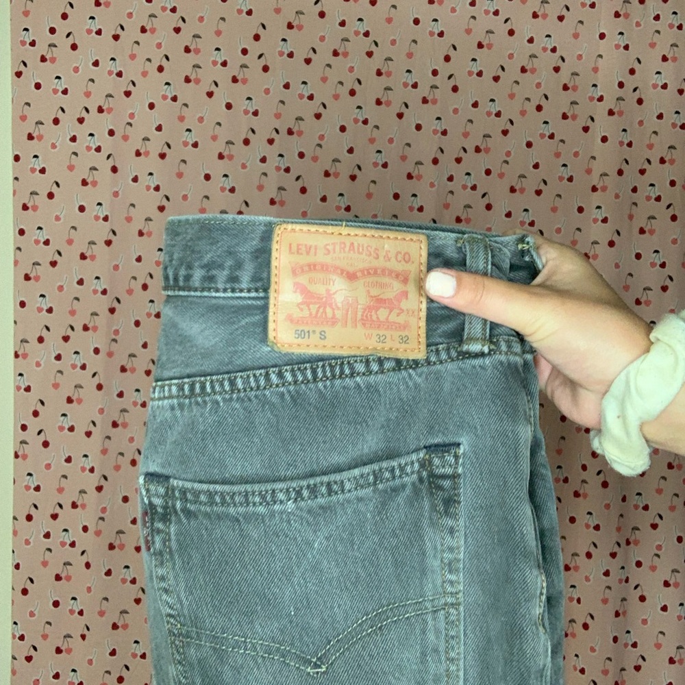 Levi’s vintage black 501’s size 32 jean shorts